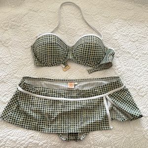 Tory Burch 2 piece Swim suit
